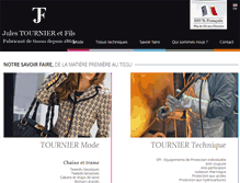 Tablet Screenshot of jules-tournier.com